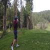 Apple Mountain Golf Resort Hole #9 - Tee Shot - Friday, April 21, 2023 (Sacramento Trip)