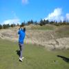 Bandon Dunes (Bandon Dunes) Hole #2 - Tee Shot - Monday, February 26, 2018 (Bandon Dunes #1 Trip)
