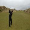 Bandon Dunes (Bandon Dunes) Hole #5 - Approach - Wednesday, February 28, 2018 (Bandon Dunes #1 Trip)