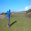 Bandon Dunes (Bandon Dunes) Hole #5 - Tee Shot - Monday, February 26, 2018 (Bandon Dunes #1 Trip)