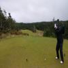 Bandon Dunes (Bandon Trails) Hole #14 - Tee Shot - Thursday, March 1, 2018 (Bandon Dunes #1 Trip)