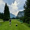 Banff Springs Golf Club (Rundle/Sulphur) Hole #10 - Tee Shot - Friday, July 19, 2024 (Banff Trip)