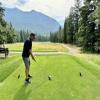 Banff Springs Golf Club (Rundle/Sulphur) Hole #14 - Tee Shot - Friday, July 19, 2024 (Banff Trip)