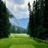 Banff Springs Golf Club (Rundle/Sulphur) Hole #9 - Tee Shot - Friday, July 19, 2024 (Banff Trip)