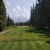 Banff Springs Golf Club (Rundle/Sulphur) Hole #1 - Tee Shot - Friday, July 19, 2024 (Banff Trip)