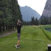 Banff Springs Golf Club (Rundle/Sulphur) Hole #10 - Tee Shot - Friday, July 19, 2024 (Banff Trip)