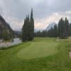 Banff Springs Golf Club (Rundle/Sulphur) Hole #12 - Greenside - Friday, July 19, 2024 (Banff Trip)