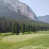 Banff Springs Golf Club (Rundle/Sulphur) Hole #1 - Greenside - Friday, July 19, 2024 (Banff Trip)