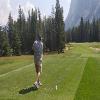 Banff Springs Golf Club (Rundle/Sulphur) Hole #2 - Tee Shot - Friday, July 19, 2024 (Banff Trip)