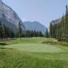 Banff Springs Golf Club (Rundle/Sulphur) Hole #2 - Greenside - Friday, July 19, 2024 (Banff Trip)