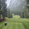 Banff Springs Golf Club (Rundle/Sulphur) Hole #4 - Tee Shot - Friday, July 19, 2024 (Banff Trip)