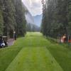 Banff Springs Golf Club (Rundle/Sulphur) Hole #9 - Tee Shot - Friday, July 19, 2024 (Banff Trip)