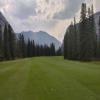 Banff Springs Golf Club (Rundle/Sulphur) Hole #9 - Approach - Friday, July 19, 2024 (Banff Trip)