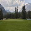Banff Springs Golf Club (Rundle/Sulphur) Hole #9 - Greenside - Friday, July 19, 2024 (Banff Trip)