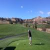 Bear Mountain Ranch Hole #8 - Tee Shot - Tuesday, September 30, 2014 (Central Washington #1 Trip)