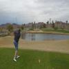Boulder Creek Golf Club (Desert Hawk / Coyote Run) Hole #17 - Tee Shot - Wednesday, March 20, 2019 (Las Vegas #3 Trip)