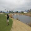 Boulder Creek Golf Club (Desert Hawk / Coyote Run) Hole #9 - Approach - Wednesday, March 20, 2019 (Las Vegas #3 Trip)