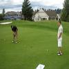 Buffalo Hill Golf Club (Championship) Hole #9 - Greenside - Monday, August 20, 2007 (Flathead Valley #3 Trip)