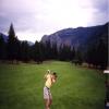 Castlegar Golf Club Hole #14 - Approach - Thursday, July 1, 2004 (Kootenay Rockies/Central Washington Trip)