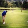 Castlegar Golf Club Hole #4 - Greenside - Thursday, July 01, 2004 (Kootenay Rockies/Central Washington Trip)
