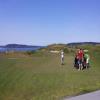 Chambers Bay Hole #1 - Tee Shot - Sunday, April 19, 2015 (Little Creek Casino Trip)