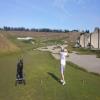 Chambers Bay Hole #18 - Tee Shot - Sunday, April 19, 2015 (Little Creek Casino Trip)