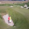 Chambers Bay Hole #18 - Approach - Sunday, April 19, 2015 (Little Creek Casino Trip)