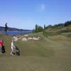 Chambers Bay Hole #3 - Tee Shot - Sunday, April 19, 2015 (Little Creek Casino Trip)