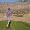 Copper Rock Golf Course Hole #13 - Tee Shot - Saturday, April 30, 2022 (St. George Trip)