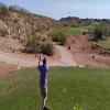 Coral Canyon Golf Course Hole #2 - Tee Shot - Saturday, April 30, 2022 (St. George Trip)