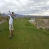 Coyote Springs Golf Club Hole #8 - Tee Shot - Monday, March 27, 2017 (Las Vegas #2 Trip)