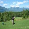 Creston Golf Club Hole #12 - Tee Shot - Friday, July 1, 2011 (Kootenay Rockies #3 Trip)