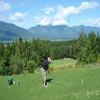 Creston Golf Club Hole #12 - Tee Shot - Friday, July 1, 2011 (Kootenay Rockies #3 Trip)