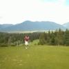 Creston Golf Club Hole #7 - Tee Shot - Friday, July 20, 2012 (Kootenay Rockies #4 Trip)