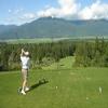 Creston Golf Club Hole #7 - Tee Shot - Friday, July 1, 2011 (Kootenay Rockies #3 Trip)