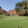 Dixie Red Hills Golf Club Hole #2 - Greenside - Thursday, April 28, 2022 (St. George Trip)