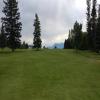 Fairmont Hot Springs (Mountainside) Hole #4 - Approach - Saturday, July 15, 2017 (Columbia Valley #1 Trip)
