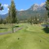 Fairmont Hot Springs (Riverside) Hole #9 - Tee Shot - Saturday, July 15, 2017 (Columbia Valley #1 Trip)