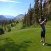 Fairview Mountain Golf Club Hole #4 - Tee Shot - Monday, July 9, 2018 (Osoyoos Trip)