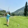 Greywolf Golf Course Hole #9 - Tee Shot - Tuesday, July 23, 2024 (Banff Trip)