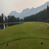 Kananaskis Country (Mt. Lorette) Hole #1 - Tee Shot - Saturday, July 20, 2024 (Banff Trip)