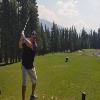 Kananaskis Country (Mt. Lorette) Hole #17 - Tee Shot - Saturday, July 20, 2024 (Banff Trip)