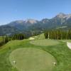 The Reserve at Moonlight Basin Hole #11 - Tee Shot - Wednesday, July 8, 2020 (Big Sky Trip)