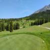 The Reserve at Moonlight Basin Hole #12 - Tee Shot - Wednesday, July 8, 2020 (Big Sky Trip)