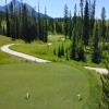 The Reserve at Moonlight Basin Hole #16 - Tee Shot - Wednesday, July 8, 2020 (Big Sky Trip)
