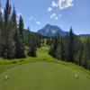 The Reserve at Moonlight Basin Hole #16 - Tee Shot - Wednesday, July 8, 2020 (Big Sky Trip)