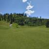 The Reserve at Moonlight Basin Hole #18 - Approach - Wednesday, July 8, 2020 (Big Sky Trip)
