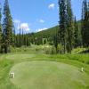 The Reserve at Moonlight Basin Hole #7 - Tee Shot - Wednesday, July 8, 2020 (Big Sky Trip)