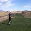 Palouse Ridge Golf Club Hole #15 - Tee Shot - Sunday, October 4, 2015
