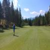 Radium Resort (Radium) Hole #14 - Approach - Sunday, July 16, 2017 (Columbia Valley #1 Trip)